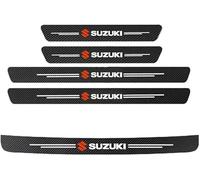 5 Stück Auto Einstiegsleisten Schutz für Suzuki Swift/Sport AZ/Hybrid 2017-2024 2025, Auto Einstiegsleisten Aufkleber Kohlefaser Türschweller Aufkleber