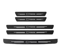 5 Stück Carbon Einstiegsleisten für Mazda 2 3 6 CX-3 CX-30 CX-5 CX-50 CX-60 CX-7 MX-5 MX-30, Türschweller Aufkleber Kratzschutz Schutzfolie Türeinstiegsschutz Auto Zubehör