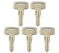 5 Stück Ersatz-Zündschlüssel 6896 Startschlüssel 160431 für Wacker Neuson Roller schwere Ausrüstung Manitou Clarke Linde Landpride Zero Gabelstapler LKW