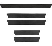 5 Stücke Auto Einstiegsleisten Schutz für Ford Transit Custom L2H2 L1H1 2012-2021,Willkommen Pedal Türschweller Schutzstreifen Styling Zubehör