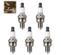 5 Stücke CMR5H Zündkerze, Zündkerzen CMR5H Ersatz, Rasenmäher Zündkerzen Ersatzteil, Motor Zündkerze für NGK, Stihl, Honda, Husqvarna, Brisk Bosch