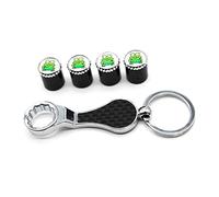 5 Teile/Satz Frosch Stil Autoreifen Rad Ventilkappen mit Schraubenschlüssel Autoreifen Ventilkappen Auto Styling