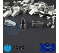 5 x Klammern Blech Muttern für SKODA Rapid Fabia Octavia Yeti - 4A0867276