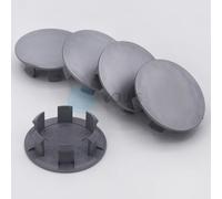 5 x Nabenkappen Nabendeckel Felgendeckel 59,5 - 46,5 mm - silber