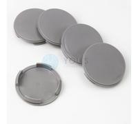 5 x Nabenkappen Nabendeckel Felgendeckel 60,0 - 56,0 mm - ZA1327 - Grau