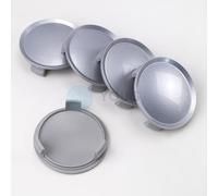 5 x Nabenkappen Nabendeckel Felgendeckel 75,0 - 70,0 mm - silber lackiert - NEU