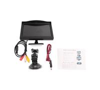 5 Zoll 800X480 TFT LCD HD-Bildschirmmonitor mit Doppelter Halterung für Auto-RüCkfahrkamera / RüCkansicht / DVD / Media Player