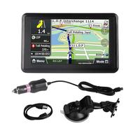 5 Zoll GPS Navigator, Keenso Resistiver Bildschirm, 256MB/8GB Speicher, lebenslange Kartenupdates, MP3/FM für PKW LKW, Auto Navigation mit Sprachausgabe