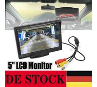 5 Zoll TFT LCD Rückfahr Bildschirm Monitor für Auto Rückfahrkamera Auto PKW LKW