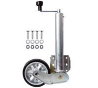 500kg Automatik Schwerlast Stützrad TD60V 200x50 für PKW Anhänger mit Anbausatz