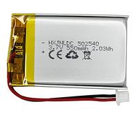 502540 3,7 V Batterie 550 mAh für Sena SMH5-Motorräder Bluetooth-Headset Batteriewechsel Sena SMH5-FM SMH5D SPH10H-FM-Batterie Teilenummer (P/N): ICP40 / 25 / 40P für Nextbase 312GW HD-Aufnahme-DVR-