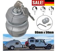 Ø50mm-Anhängerschloss Kupplungsschloss Kugelschloss Diebstahlsicherung Wohnwagen