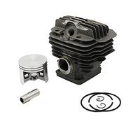 50mm Zylinderkolben-Kits 12mm Pin Kettensägen-Motorteile for Stihl MS440 MS 440 044 1128 020 1227 Zylinder-Kolben-Dichtungssatz
