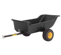 Polar Anhänger Trailer schwarz Stahl B/H/L: ca. 137x79x249 cm