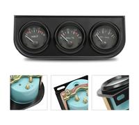 52mm Öldruckanzeige Öldruck Voltmeter Öltemperatur Zusatz Instrumente Sensor 12V