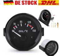 52mm Öltemperaturanzeige Auto KFZ Gauge LED Zeigeranzeige Zusatzinstrument