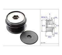 535 0174 10 Generatorfreilauf