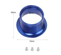 55mm Vergaser-Luftfilter Wind Cup für aluminium für oko für keihin(Blue) | Robustes Material, ideal für Offroad, für Dirt Bike, für atv, UTV, verbessert Motorleistung und Effizienz