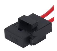 5er-Pack Kfz-Flachsicherungshalter-Set Mit 15-A-Sicherung Wasserdicht 14 AWG
