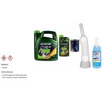 5L FANFARO TSE 5W-30 API SL/CF Motoröl inkl. Additiv Auslaufschlauch Reiniger