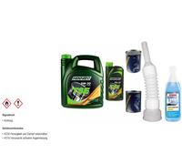 5L FANFARO TSE 5W-30 API SL/CF Motoröl inkl. Additiv Auslaufschlauch Reiniger
