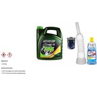 5L FANFARO TSE 5W-30 API SL/CF Motoröl inkl. Additiv Auslaufschlauch Reiniger