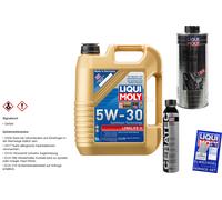5L Liqui Moly Longlife III 5W-30 Motoröl MotorClean Reiniger Cera Tec