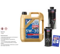 5L Liqui Moly Longlife III 5W-30 Motoröl MotorProtect MotorClean Reiniger