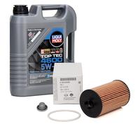 5L LIQUI MOLY Motoröl 5W30 dexos2 + ORIGINAL Opel Ölfilter 1.2-1.8 95526685