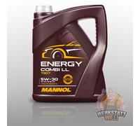 5 (1x5) Liter MANNOL 5W-30 Energy Combi LL Motoröl / Longlife III / 3
