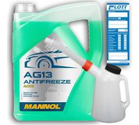 5L Mannol Antifreeze Kühlmittel Kühlerfrostschutz grün AG13 bis -40°C MN4013-5 MN4013-5