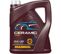 5L MANNOL Ceramic 5W-30 7720 Motoröl für API SN Plus ACEA C3 BMW LL VW dexos2