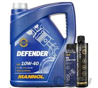 5L MANNOL DEFENDER MOTORÖL SAE 10W40+MOTOR DOCTOR+ESTER +OIL LEAK-STOP ADDITIVE