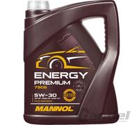 5L MANNOL ENERGY PREMIUM 5W-30 MOTORÖL passend für ACEA C3 VW 505.01 GM dexos2