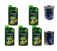 5L Motoröl FANFARO TSE 5W-30 1x MANNOL Motor Doctor ADDITIV+Motor Flush