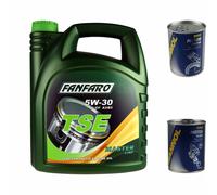 5L Motoröl FANFARO TSE 5W-30 Öl 1xMotor Doctor+Motor Flush