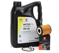5L ORIGINAL 0W-20 Motoröl + EUROREPAR Ölfilter für CITROEN OPEL PEUGEOT 1.5 D