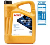 5L ROWE HIGHTEC FORMULA 10W-40 TS-Z 4-Takt Motorradöl Motoröl API SL/SJ/SH/SG