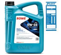 5L ROWE HIGHTEC MULTI FORMULA 5W-50 Motoröl