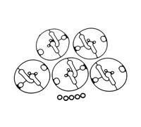 5sets Vergaser Schwimmer Schüssel O-Ring für Nikki B & S 698781 796184 799727