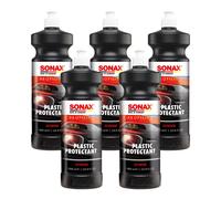 5x 1 Liter Plastic Protectant Exterior Kunstoffpolitur Pflege SONAX PROFILINE