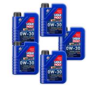 5x 1L LIQUI MOLY 1150 Motoröl Synthoil Longtime Plus 0W-30 Audi VW Seat Skoda