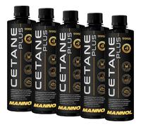 5x 450mL MANNOL 9955 CETANE PLUS DIESEL KRAFSTOFF ADDITIV DIESELZUSATZ REINIGER