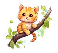 5X Autoaufkleber Sticker Niedliche Katze Heckscheibe Auto Tuning 9X9 cm