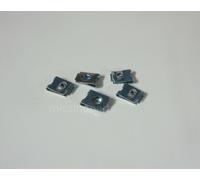 5x Blechmutter 3,5 15x12 mm passend für diverse Seat Skoda VW Porsche Modelle