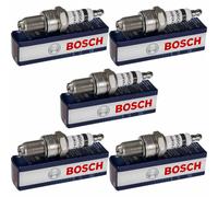 5x BOSCH Zündkerze Super 4 für VW Golf I Cabriolet 155 1.8 BMW 3er E30 320i