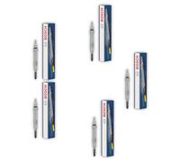 5x Glühkerze BOSCH 0 250 202 036 für Fiat Alfa Romeo Opel Lancia Saab Marea