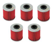 5x Hiflo Ölfilter HF207 Suzuki RMZ 250/450 2004- / Kawasaki KXF 250