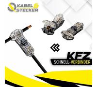 5x KFZ Auto T-Kabelverbinder 1-Polig Signal Verbindung Steckverbinder Modellbau