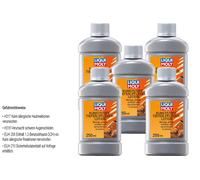 5x Liqui Moly Kunststofftiefenpfleger Lotion Plastic Deep Care Gummipflege 250ml